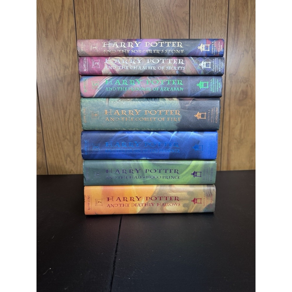 Harry Potter Complete Hardcover Set Books 1-7 Set First Edition (J.K.‎ Rowling)